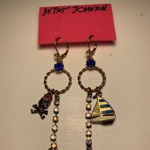 Betsey Johnson Nautical Earrings